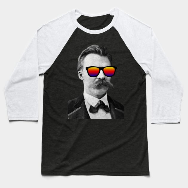 Nietzsche Baseball T-Shirt by isstgeschichte